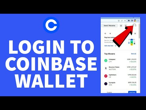 log into coinbase