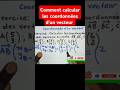 Coordonnées d'un vecteur, comment calculer les coordonnées d'un vecteur, indiamaroo movies