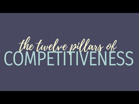 Video: Ano ang 12 pillars ng competitiveness?