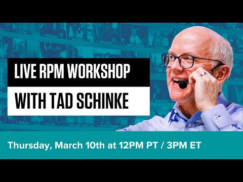 The Rapid Planning Method Introduction with Tad Schinke - The Rapid Planning Method Introduction with Tad Schinke