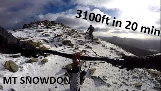 Mt Snowdon Wales- The Ranger Path Mountain Bike Dh- A Mtb Cinematic- Gopro Hero