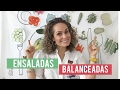 COMO PREPARAR ENSALADAS BALANCEADAS  Y SALUDABLES / ANUTRICIONAL TV