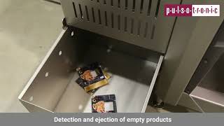 Compact line with converger, inspection and stacking unit for medium performance