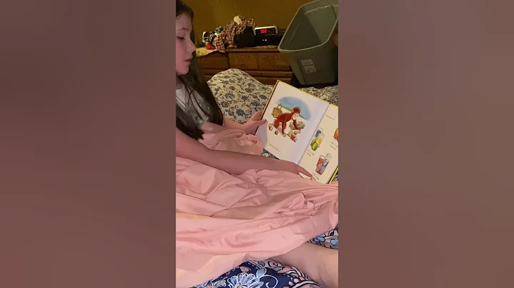 Maddy reading a book