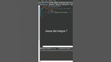 Guess the Output of these Java Program #java #learnwithmeck #coding