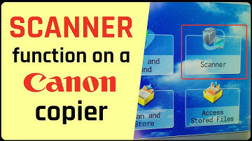 Part 4/4- Scanner function (How to install CANON copier on a Network)