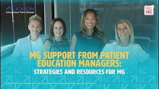 Mg Support From Patient Education Managers Strategies And Resources For Mg