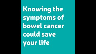 Bowel cancer symptoms