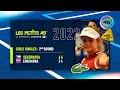 Les petits as 2022  girls 2nd round  ksenia efremova vs veronika sekerkova