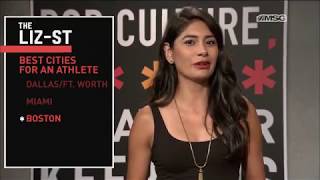 Liz Gonzales' List of Best Cities For an Athlete | People Talking Sports*