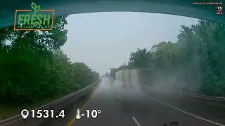 Dashcam: Hauling French Fries From Washington To Tennessee