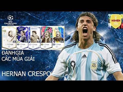 REVIEW FO4 – GIẢI MÃ HERNAN CRESPO FO4 CÁC MÙA GIẢI – SIÊU TIỀN ĐẠO ARGENTINA – NGHIỆN FIFA