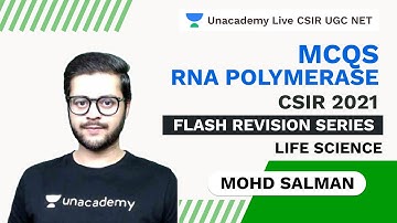 Flash Revision Series | MCQs | RNA Polymerase | Life Science | Mohd Salman