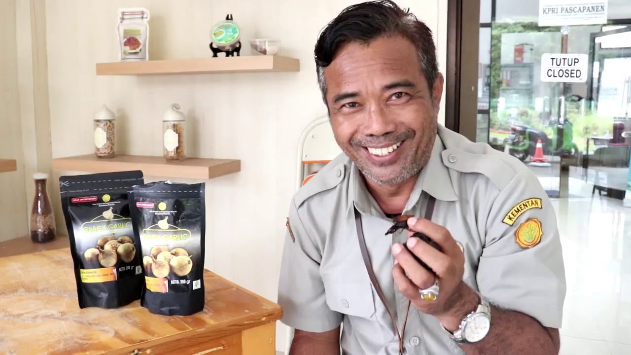 Black Garlic Berkhasiat, bersama Kirana Sanggrami Sasmitaloka, M.Si Peneliti BB Pascapanen