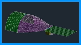 Autocad  Superficie de fusión; unión de superficies y sólidos. Tutorial en español HD