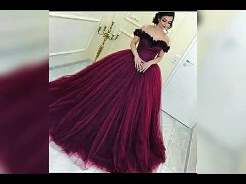 اجمل فساتين خطوبه وحنه رووووعه تصميمي Youtube