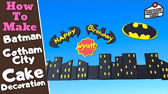 Superhero Cake Decoration
