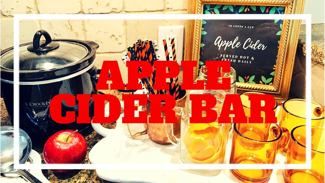 Fab Fave items for an Apple Cider Bar - Real Mom Kitchen 