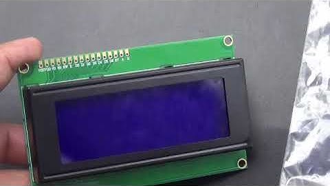 Blue Screen 2004A LCD Screen J204A Character Display LCD Module 20*4 5V LCD/LCM