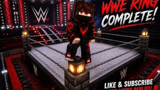 How to Build a WWE Ring in Minecraft!😱☠️ screenshot 2