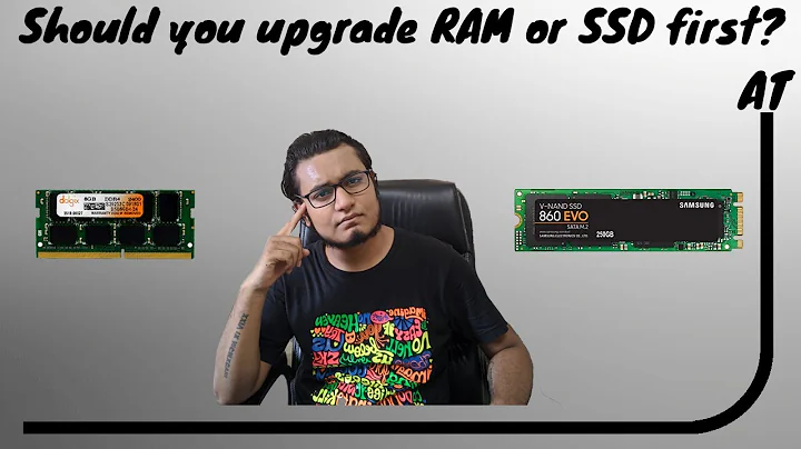 Should you upgrade RAM or SSD first? Which would give better performance?