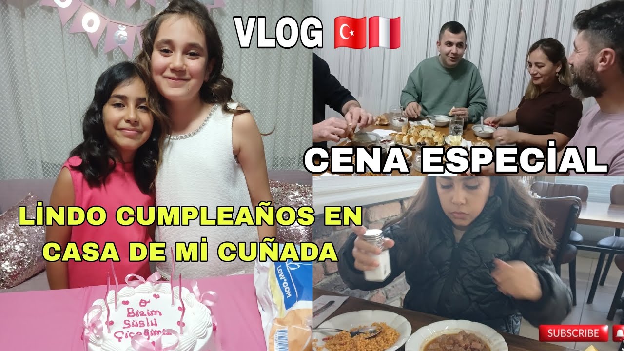 CUMPLEAÑOS DE Mİ SOBRİNA / FUIİMOS AL CAMPO / ELİF OTRA VEZ FUİMOS AL DOCTOR 