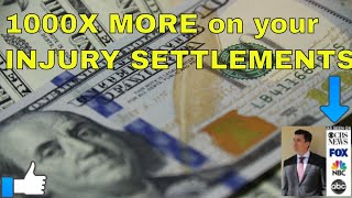 How to Win 1000x More than Insurance Settlement Offer