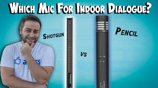 Can Shotgun Mics Be Used Indoors | Pencil Mics vs Shotgun Mics