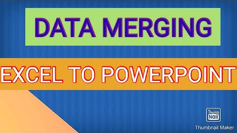 HOW TO MERGE EXCEL DATA INTO POWER POINT FOR CHART #APPSC #APPSCCPT #CPTFORPSGRADEV&VRO #TSPSC