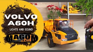 Volvo A60H - How to use lights and sound | MAGOM HRC