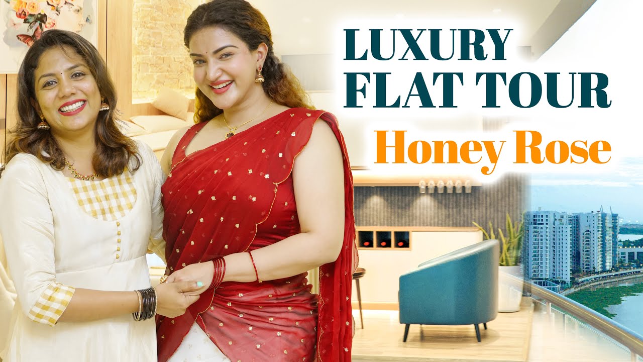 ഈ Flat എന്റെ സ്വപ്നമായിരുന്നു | Honey Rose Ultra Luxury Flat | Home Tour | Originals Entertainment