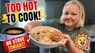 ☀️ I Refuse to Heat Up My Kitchen! Easy Crockpot Dinners for Summer