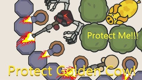 Protecting The Golden Cow in Sploop.io! (Unexpected Ending)