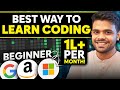 How to start coding for beginners  best path to crack interviews