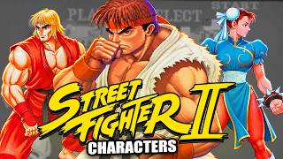 THIS is How EVERY Street Fighter II Fighter Was Made...