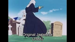 Dirty Pair OVA. Audio differences