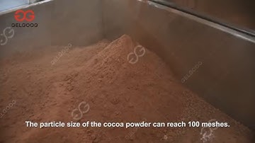 Cocoa Powder Manufacturing Plant, Cocoa Butter Processing Plant