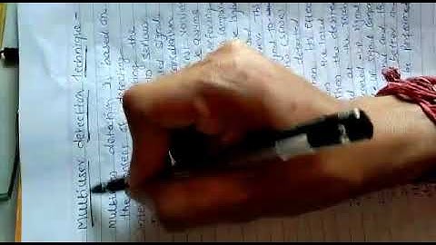 Multi user detection technique  ( Unit -1 )/  ACS /