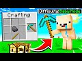I beat MINECRAFT on BABY MODE! (9999x easier)