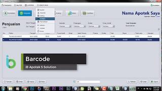 22.  Barcode - Software Apotek 5.2 screenshot 5