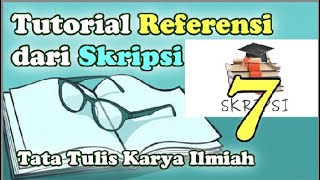 7. TUTORIAL REFERENSI DARI SKRIPSI / THESIS MENGGUNAKAN MENDELEY