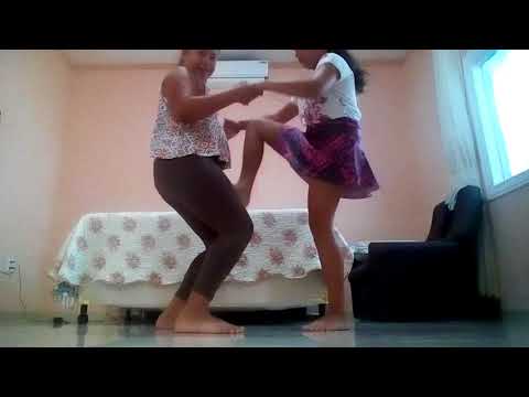 Desafio do yoga com minha amiga