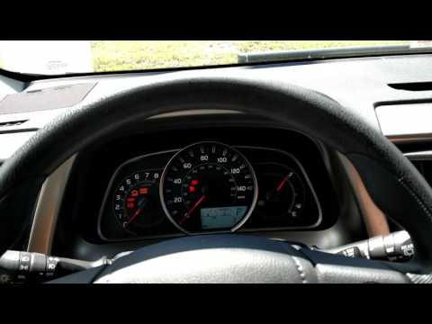 How to reset a maintenance light on a 2014 Toyota RAV4