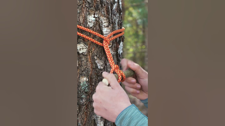 This GIRL knows how to do it! 🪢 #outdoors #survival #camping #shorts
