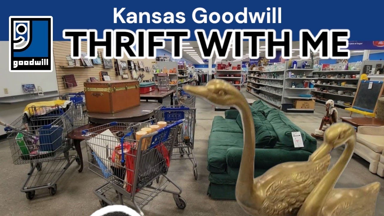 It Got A Little Dicey For A Minute! Major Cart Envy! Goodwill Thrift With Me! Vintage Home Decor!