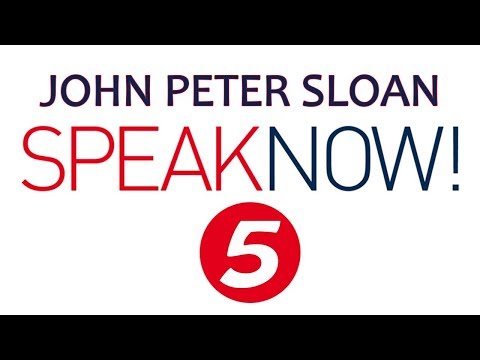 John Peter Sloan in Speak Now! 5/20