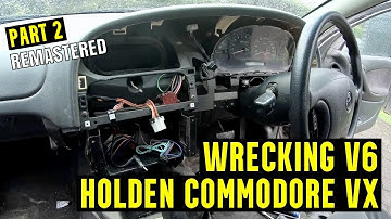 Tearing Apart The Interior - Wrecking VX Commodore - Part 2 | REMASTERED