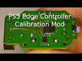 PS5 Edge controller analog stick replacement with K-SILVER JS13 PRO+ and calibratien mod SANQTID 4K
