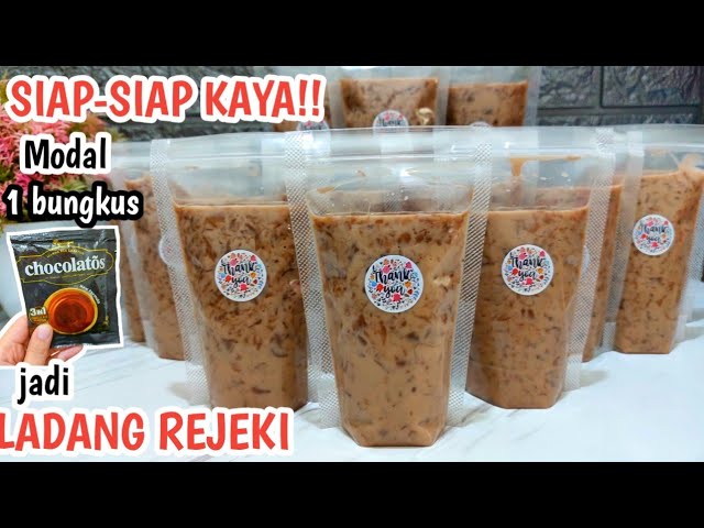 Cara Membuat Es Lumut Coklat MODAL 1 BUNGKUS CHOCOLATOS JADI LADANG REJEKI TAK TERDUGA!! RESEP ES LUMUT CHOCOLATOS - YouTube