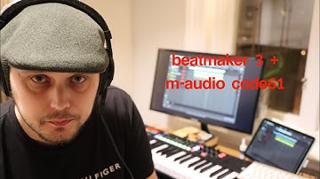 BeatMaker 3 + M-audio Code61 _ Boombap Beat